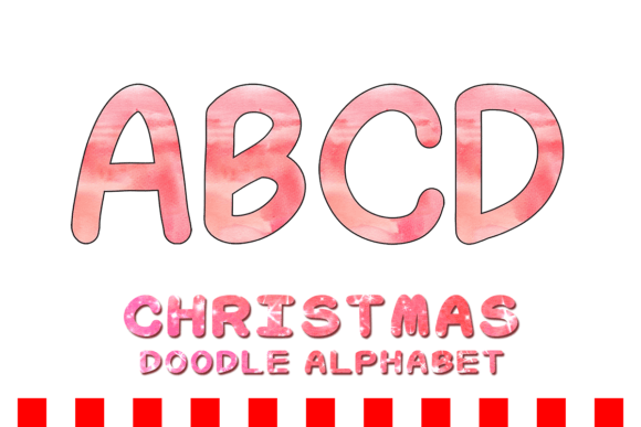 Christmas Doodle Alphabet Letter 154: A Designer's Review of Festive Illustrations