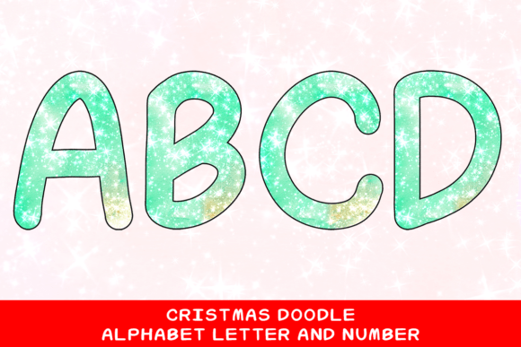 Christmas Doodle Alphabet Letter 21: Fresh Illustrations for Bloggers