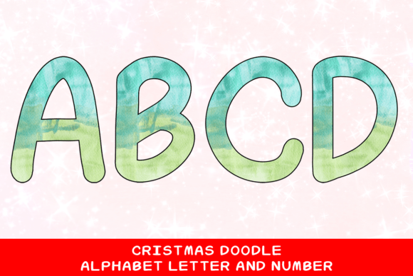 Christmas Doodle Alphabet Letter 47 Review for Crafters