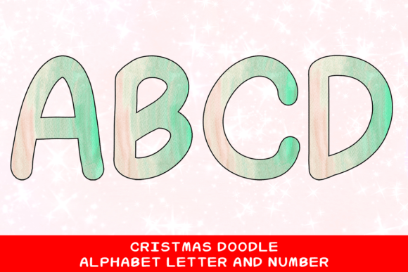 Christmas Doodle Alphabet Letter 95: A Fresh Take on Illustrations for Seasonal Brands