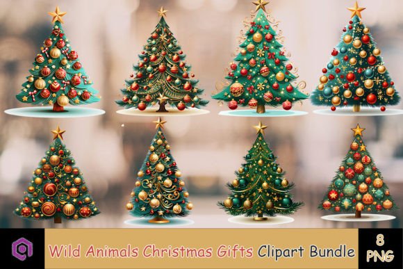 Christmas Tree Clipart Bundle Review
