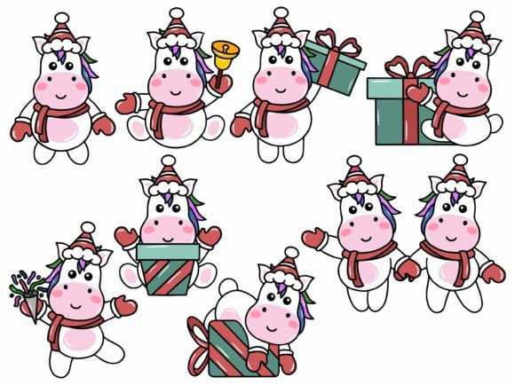 Christmas Unicorn Illustration: A Designer's Review