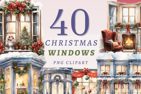 Christmas Windows PNG Bundle Review