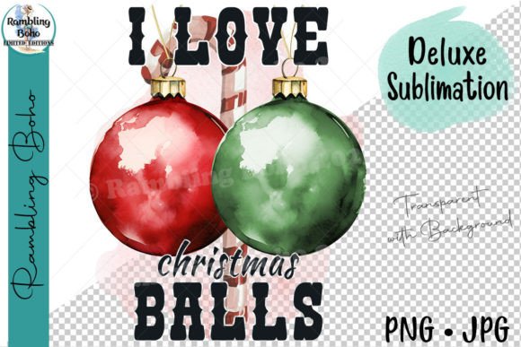 Funny Adult Humor Christmas Balls Png: Illustrations for Bold Branding