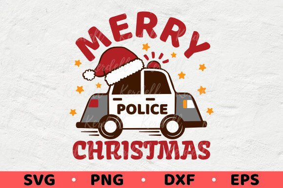 Police Car Christmas, Kids Police Car: A Review for Illustrations